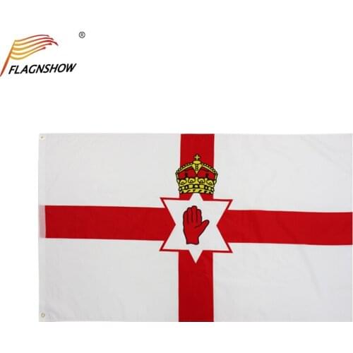 Flagnshow Northern Ireland Flag 3X5 FT Hanging North Irish National Banner Flags for Decoration