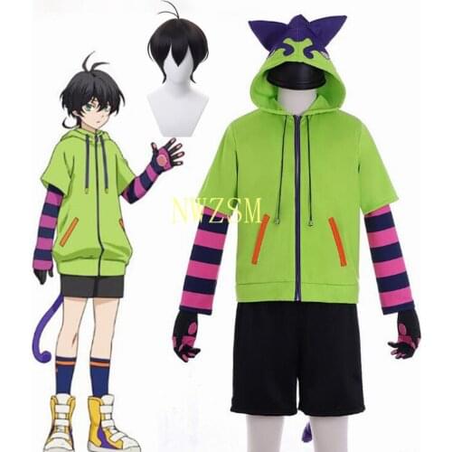 Halloween cosplay costume Anime Sk8 The Infinity MIYA Uniform Set Cosplay Costume