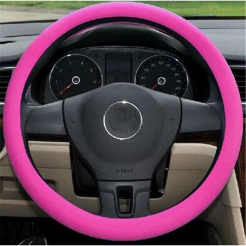 Ladysmtop Silicone car Steering Wheel Cover case For Mazda 2 3 5 6 Atenza Axela CX5 CX-4 CX-5 CX7 CX9