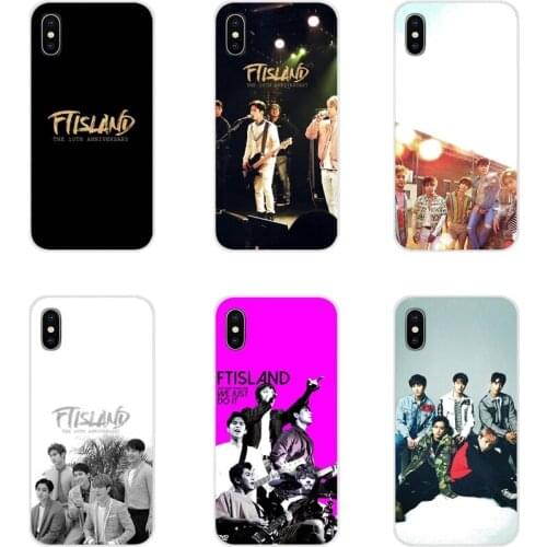 For Xiaomi Redmi 4A S2 Note 3 3S 4 4X 5 Plus 6 7 6A Pro Pocophone F1 FTISLAND kpop Korean group boy Transparent Soft Shell Cover