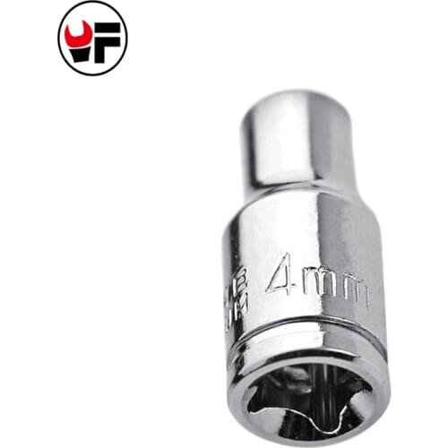 1/4"4mm hex keys socket wrench head metric hexagons set wrenches hex allen key herramientas de mano llaves herramientas D4201