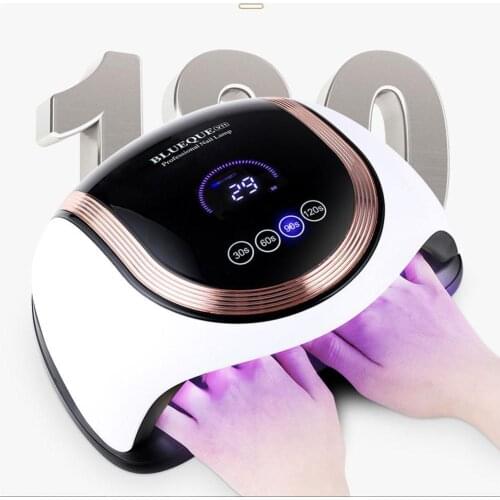 180W Nail Dryer UV Gel Polish Drying Lamp For Manicure With Smart Sensor 60LEDs Professional UV LED Nail Lamp For Nail Art Salon