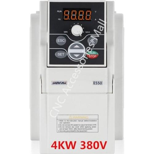 VFD inverter 4KW AC380V E550 Series E550-4T0040 cnc frequency inverter