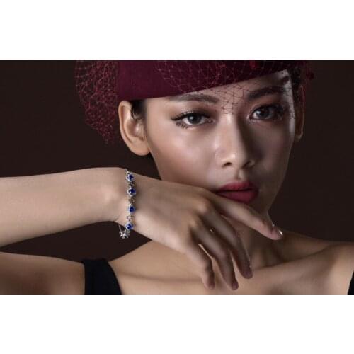 GB19 jewelry,925 silver bracelet,a delicate jewelry for young girl silver with packing