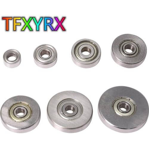 1/3/5pcs Top&Shank Mounted Bearings Woodworking Milling Cutter Router Bit Tool Accessory