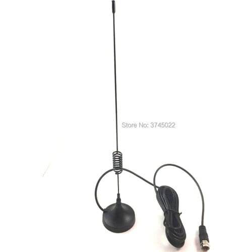 1pcs 1.2G Antenna 7dbi With F Male Plug Car Mini Aerial Signal Receiver Aerial With 300cm RG174 Pigtail Cable