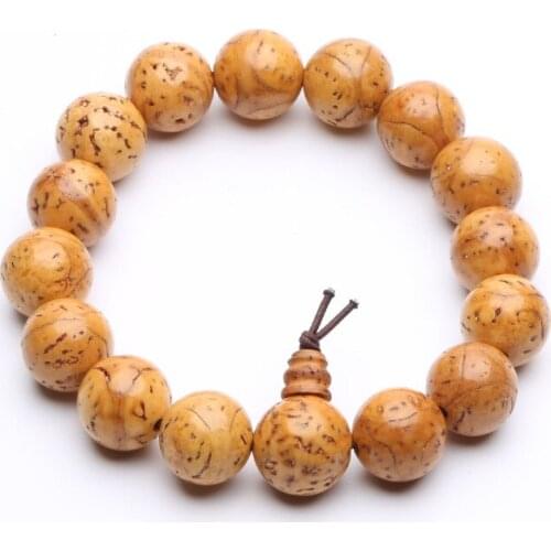 12mm Dragon Eyes Bodhi Bead Tibetan Buddhism Amulet Bracelet