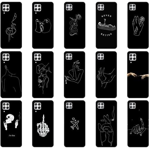 For Samsung A22 Case Back Phone Cover For Samsung Galaxy A22 5G 4G GalaxyA22 Coque Bumper Silicon Soft Tpu Shell Dropshipping