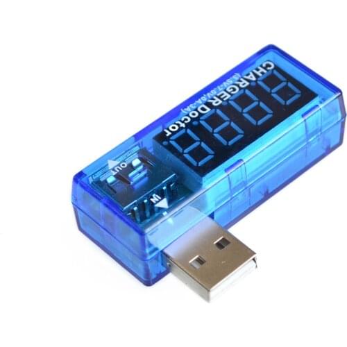 Digital USB Mobile Power charging current voltage Tester Meter Mini USB charger doctor voltmeter ammeter