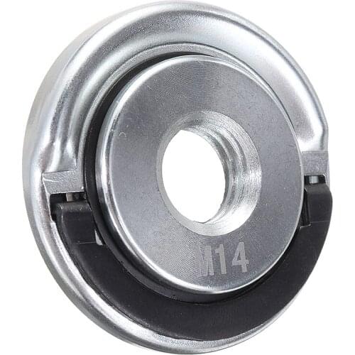 Flange Nut Quick Change Locking Release M14 Clamping Nuts Use For Angle Grinder Parts 115mm-150mm