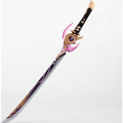 Game Genshin Impact Baal Kamisato Ayaka Sword Mistsplitter Reforged Halloween Carnival Cosplay Props Accessories Game Fans Gift