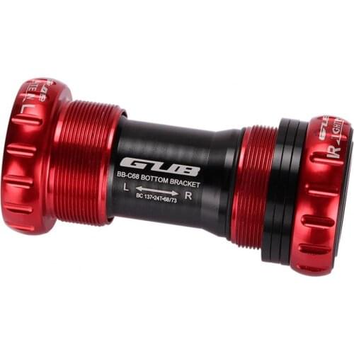 Bicycle bottom bracket universal multifunctional aluminum alloy easy to install mountain bike bicycle bottom crankshaft bracket