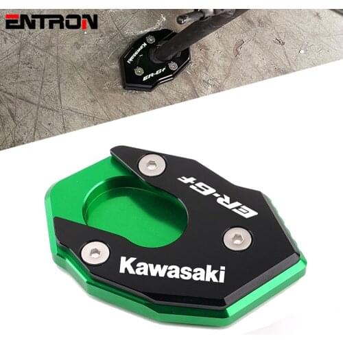 Hot Deals Motorcycle Accessories Kickstand Sidestand Stand Extension Enlarger Pad For KAWASAKI ER-6N ER6N ER-6F ER6F 2011-2016