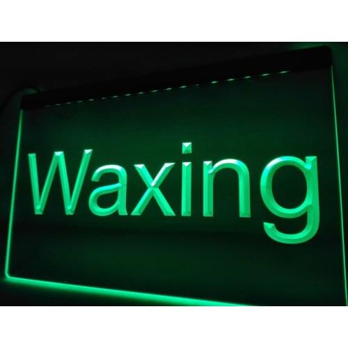 LK987- Waxing LED Neon Light Sign home decor crafts