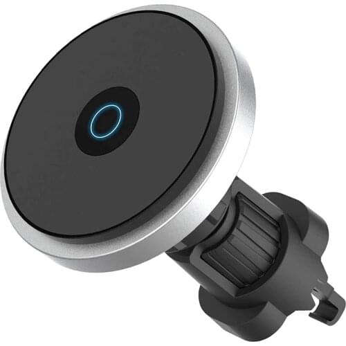 15W Magsafe Wireless Car Charger For Iphone 12 Pro Max/12 Pro/12/12Mini Fast Charge Magnetic Wireless Car Mount Airvent Holder