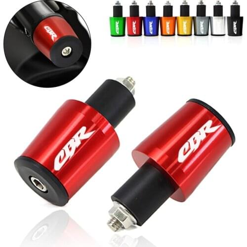 Motorcycle 7/8'' 22MM Handlebar Grips Handle Bar Cap End Plugs For Honda CBR650F / FIREBLADE CBR 650 F CBR600RR Accessories