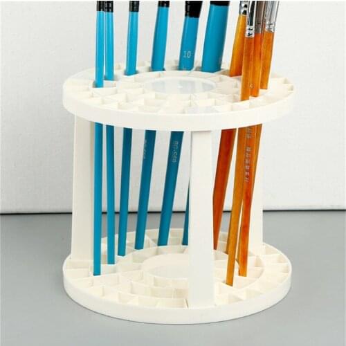 2020 Newest Brush Dry Cosmetic Brush Holder Holder Organizer Circular Storage Brush Holder Stand Tool Hot in Instagram