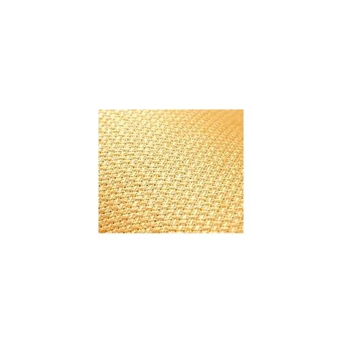 Oneroom 14 Count (14 CT) 50X50cm Aida Cloth Cross Stitch Fabric earth yellow Best Quality Free Shipping