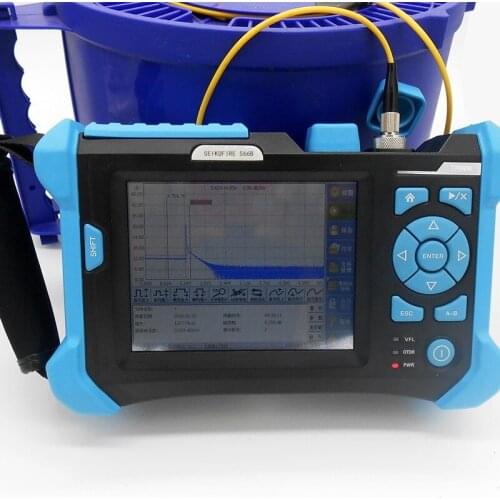SeikoFire Touch Screen Long Distance fiber test instrument 1310/1550nm OTDR