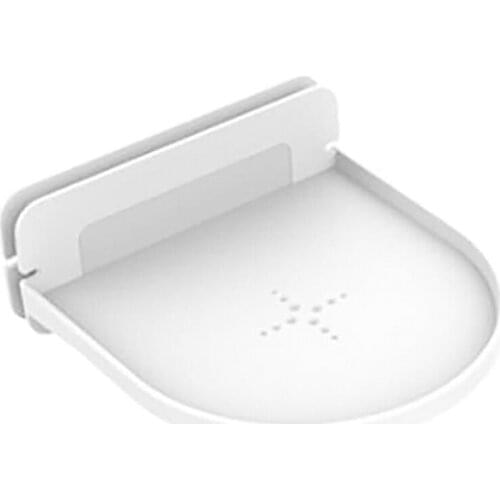 Universal Wall Mount, ABS Wall Mount, Built-In Cable Storage Rack, Suitable For Google Home Mini, Google Wifi, White