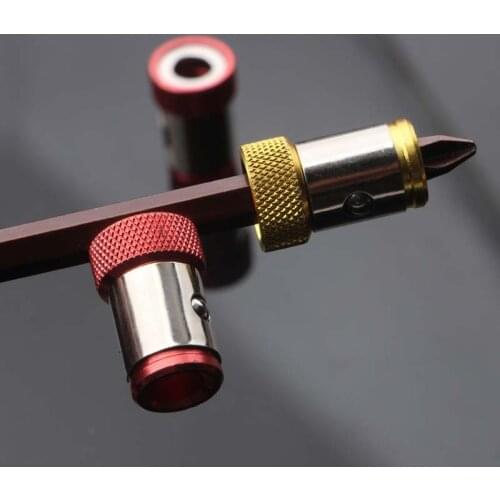 1/4'' 6.35mm Magnetizer Ring S2 Alloy Steel Screwdriver Magnetic Ring Removable Bit Magnetizer For Hex Shank Electric Screwdrive