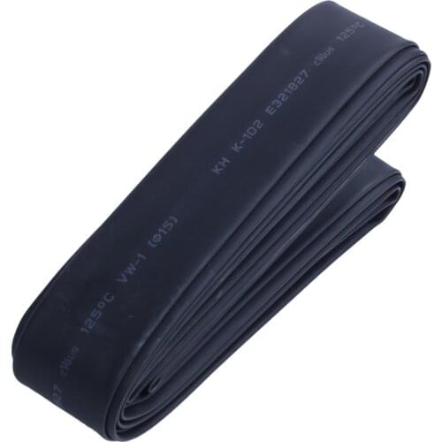 1roll 9.8Ft 15mm Dia Power Cable Connection Sleeve Heat Shrink Tubing Tube