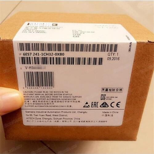 100% Originla New 6ES7241-1CH32-0XB0 PLC S7-1200 Communication module CM 1241, RS422/4856ES7 241-1CH32-0XB0