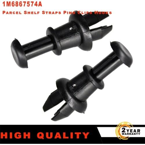 2PCS For VW GOLF MK5 MK6 Tigaun 5N MK1 Polo 6R 6C 2G UP T-CROSS Parcel shelf string clips holder Pivot Hanger 1M6867574A