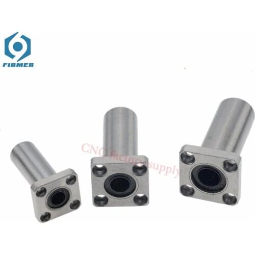 2pcs/lot LMK16LUU LMK10LUU LMK10UU LMK8UU LMK12UU LMK16UU LMK20UU LMK12LUU 16mm flange linear bearing for 3D printer linear Rod