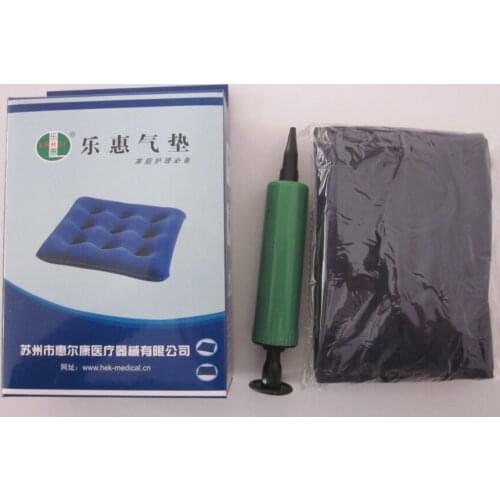 2pcs Hovertank wheelchair cushion medical air cushion square inflatable cushion anti-bedsore pad pump