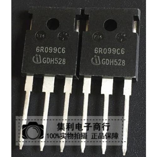 5pcs/lot 6R099C6 IPW60R099C6 TO-247