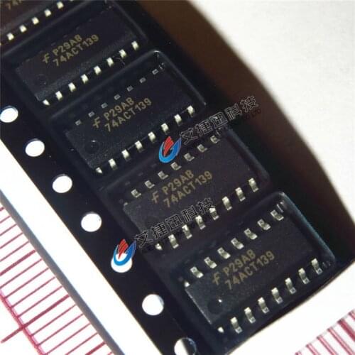 50Pcs 74ACT139 SOP-16 in stock New and original