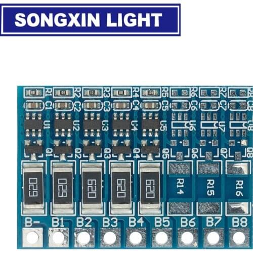 5S 21V 4.2V Balance Function Protection Board 68mA 5S Li-ion Lipo Battery Lithium 18650 Batteries Balanced 3S 4S 5S 6S 7S 8S