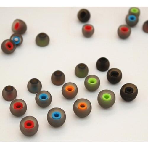6Pcs Soft Silicone Replacement In-Ear Earphone Eartips Headphone Earbuds Cover