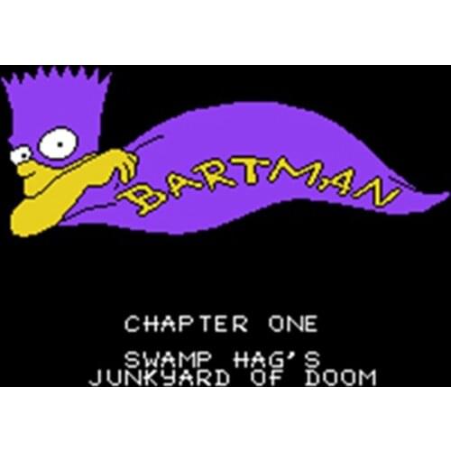 Bartman 60 Pins English Version Game Cartridge for 8 Bit 60pin Game Console