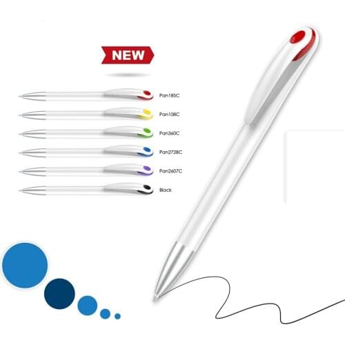 Free 1 Color Logo Promotion Plastic Pen Best For Company Logo /Gift /Advertising /Office/School Supply/ Business /Ball Pen