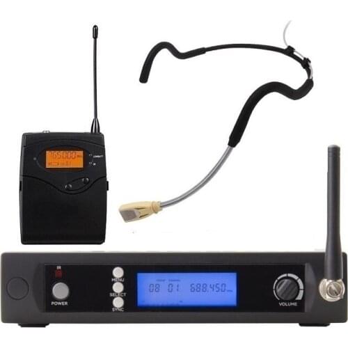 UHF cordless mics Waterproof Sweat-resistant Fitness headset Microphone Wireless Waterproof Sweatproof microphone