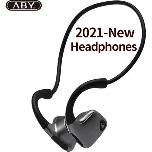 ABY R9 Bone Conduction Bluetooth5.0 headphones wireless HIFI Stereo Hands Free Headset Running Sports For Xiaomi Huawei Sony