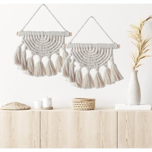 Boho Decor Bohemian Chic Macrame Wall Hanging Wall Decor Tapestry Dream Catcher Tapestry Wall Aesthetic Boho Tapestry Bedroom