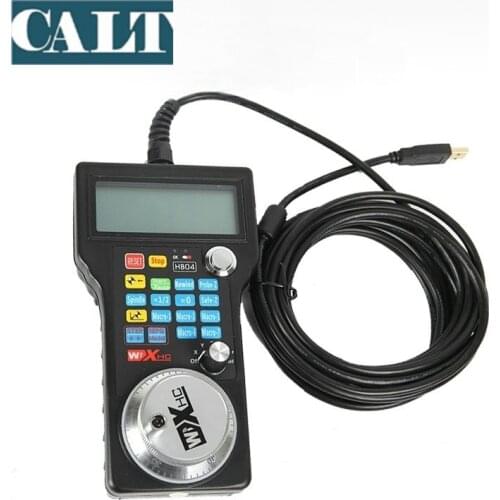 LHB04 Engraving machine electronic hand wheel MACH3 wired manual pulse generator cnc MPG
