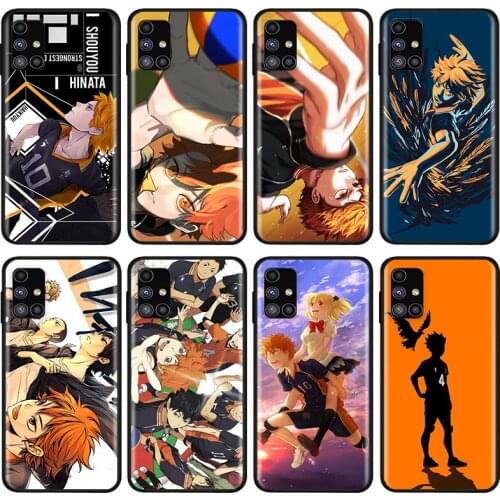 Haikyuu Hinata Anime Volleyball For Samsung Note 20 10 8 9 M02 M31 S M60S M40 M30 M21 M20 M10S F62 M01 Ultra Pro Plus Phone Case
