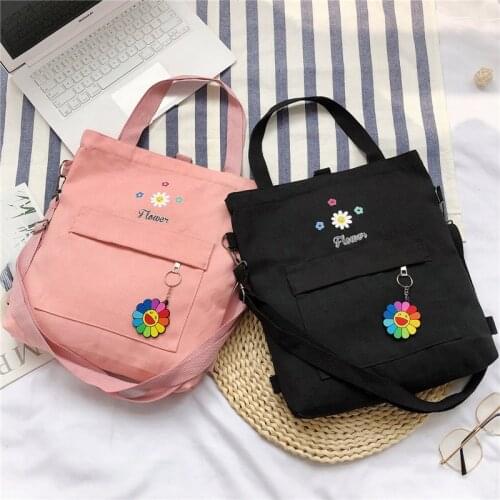 Raged Sheep Women Student Canvas Fashion Shoulder Tote Handbag Designer Shopping Travel Girls Reusable Folding Shopper Bags