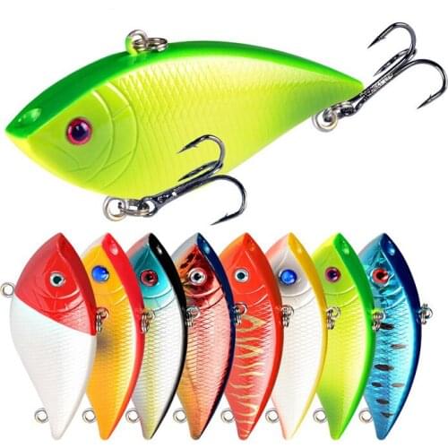 LEOSPORT VIB Baits Hooks Fishing-Lure Leurre Buster Jerk Slow-Sinking 70mm Big-Bass