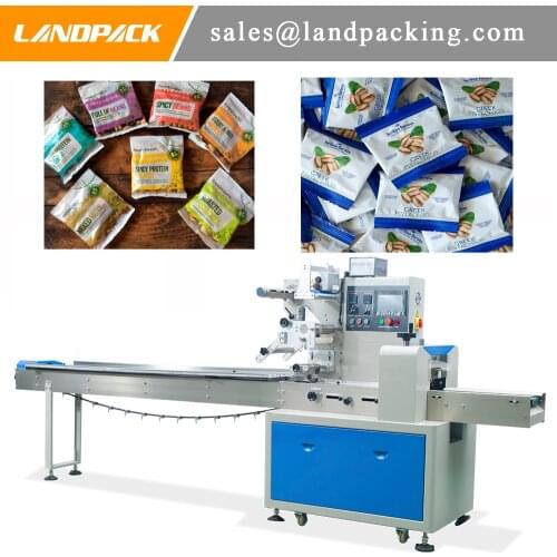 Dry Nut Fruit Flow Pack Machine Match Automatic Packaging Systems