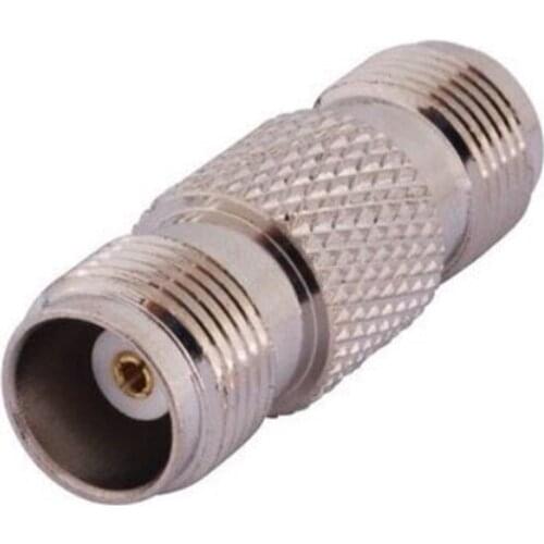 Copper TNC Female Jack To TNC Female Plug Connector Straight RF Adapter TNC-KK