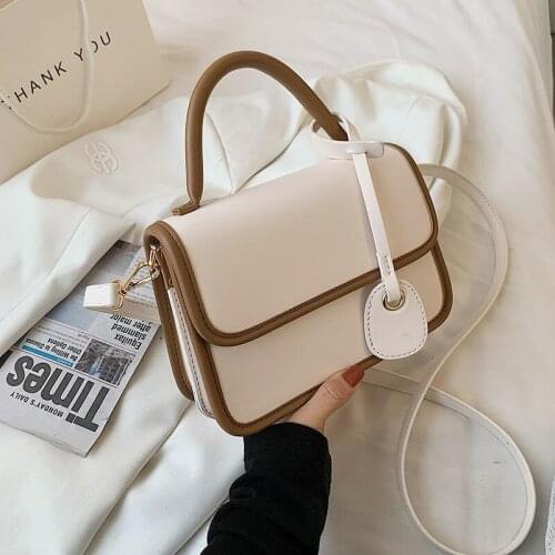 Fashionable Bag high-grade Feeling Female Xia 2021 new style fashionable shoulder bag small square bag