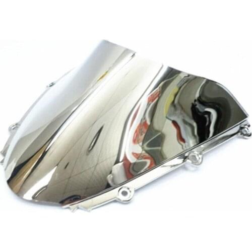 Motorcycle Windshields Windscreen Silver High Quality ABS Plastic Screen Protector For Honda CBR1000RR 2004-2007
