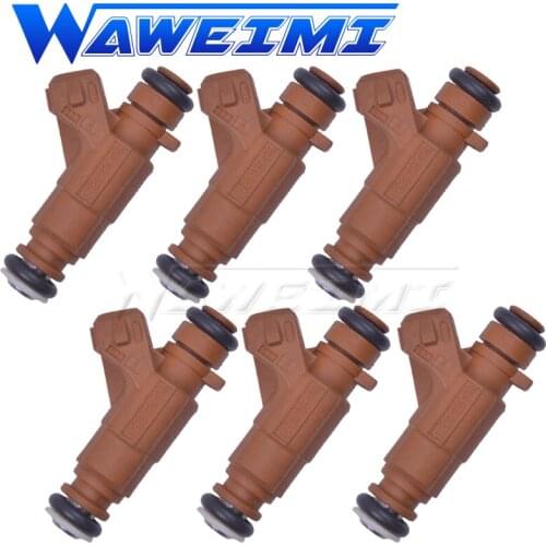 WAWEIMI 6x WAWEIMI Brand New 6PCS Fuel Injector OE 0280156016 For 2000 - 2008 Mercede-Benz 3.7L V6 4.3L V8 5.0L V8 5.5L