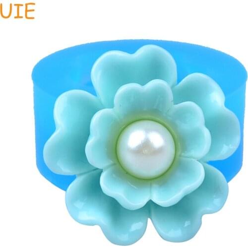 HYL133U 20mm 3D Flower Silicone Mold - Cake Decoration Craft, Fondant, Resin, Jewelry, Chocolate, Gum Paste, Icing, Food Safe