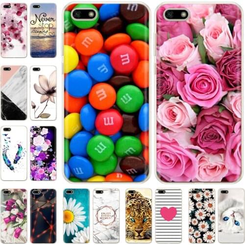 For Huawei Honor 7A Case Cover 5.45 inch Soft Silicone Thin TPU Back Cover For Fundas Huawei Honor7A Russian Version Phone Case